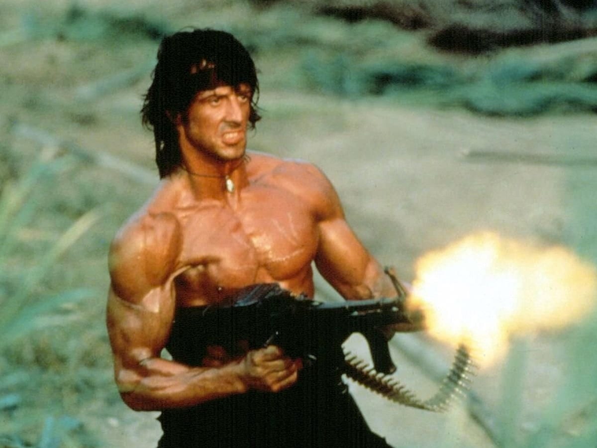 Sylvester Stallone in ‘Rambo: First Blood Part II’