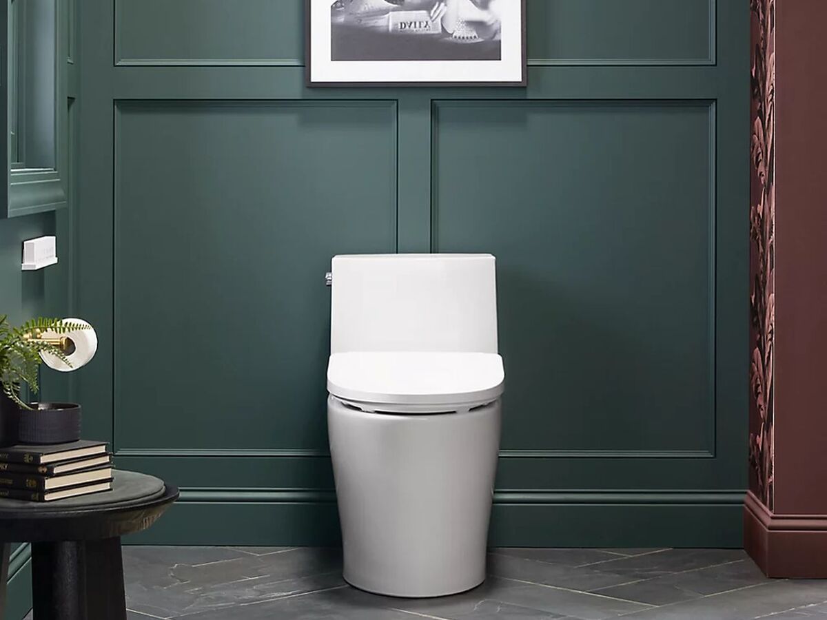 Kohler purewash e930 bidet toilet seat front