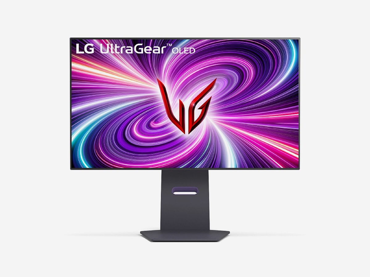 Say Hello to LG's new UltraGear 32-inch 4K gaming monitor (32GS95UE) touted as the "world’s first 4K OLED gaming monitor with Dual-Hz feature." | Image: LG
