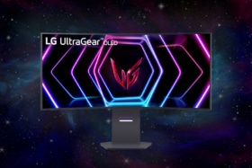 The LG UltraGear 39-inch 39GS95QE is the company's first 39-inch monitor. | Image: LG