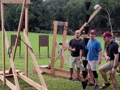 Mark Zuckerberg Building His Own Catapult is 2024's Biggest 'Hell Yeah' Moment