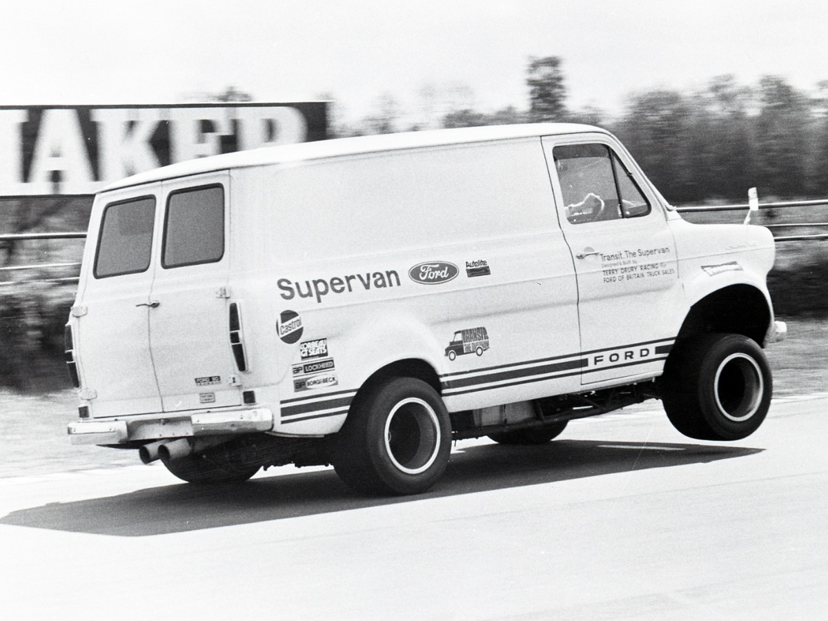 Original gt40 powered ford supervan