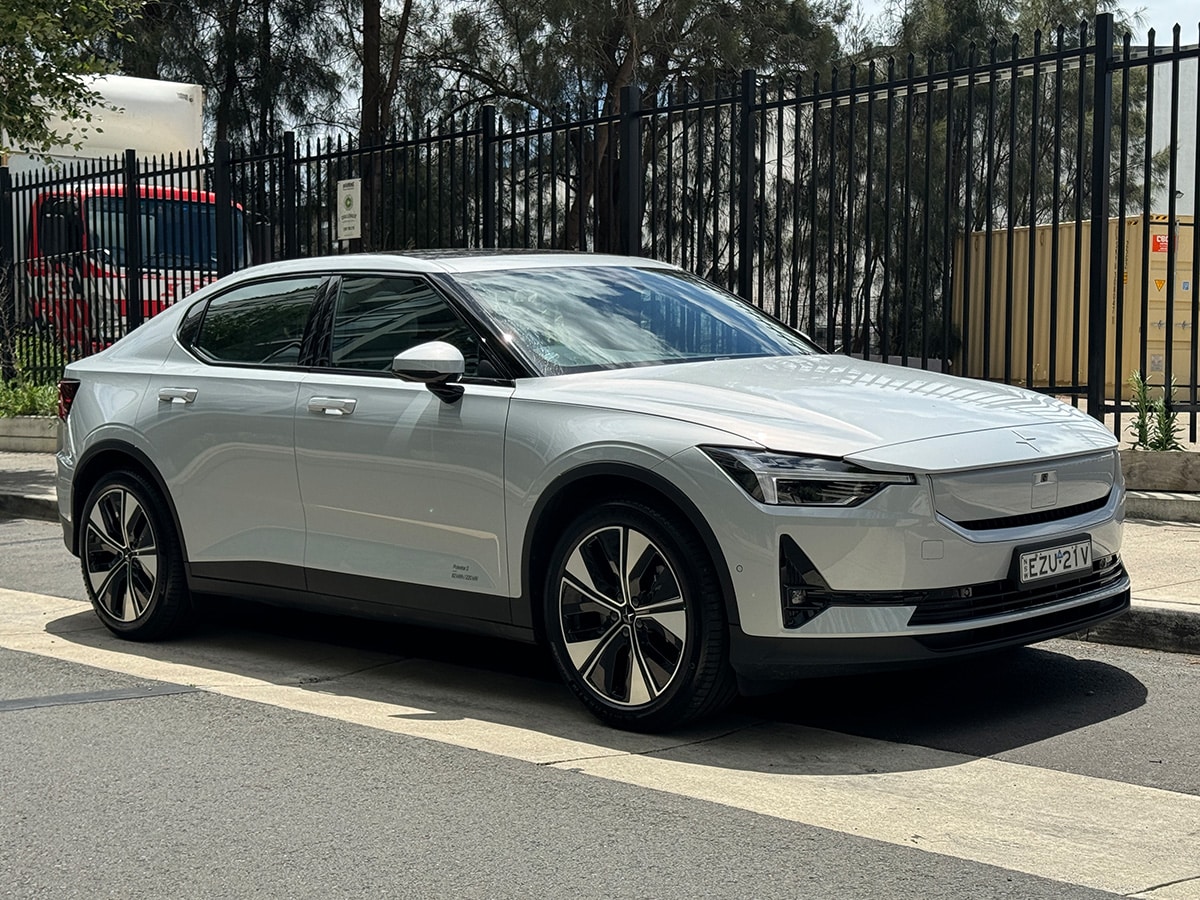 Polestar 2 parked