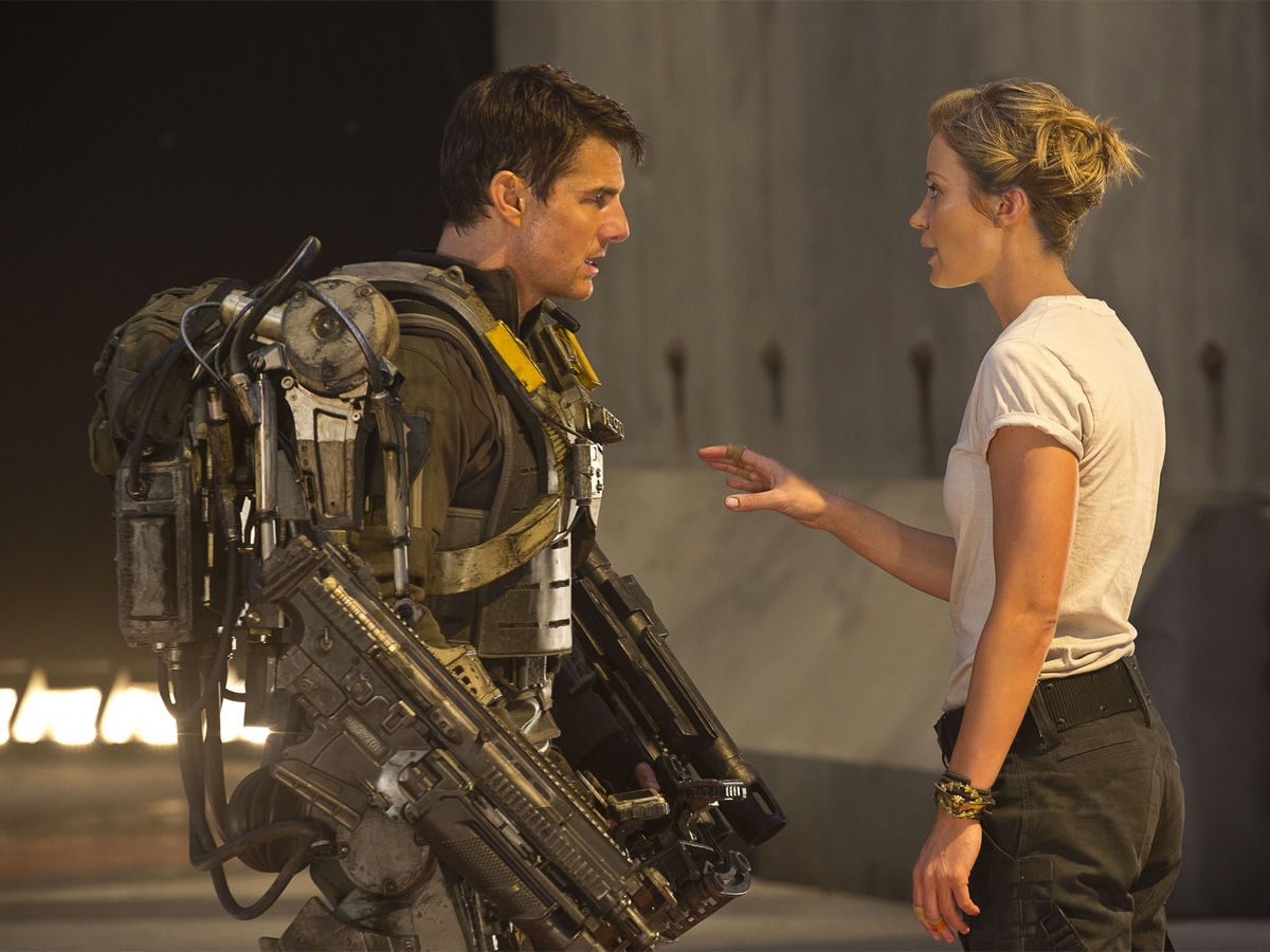 Tom Cruise and Emily Blunt in ’Edge Of Tomorrow’