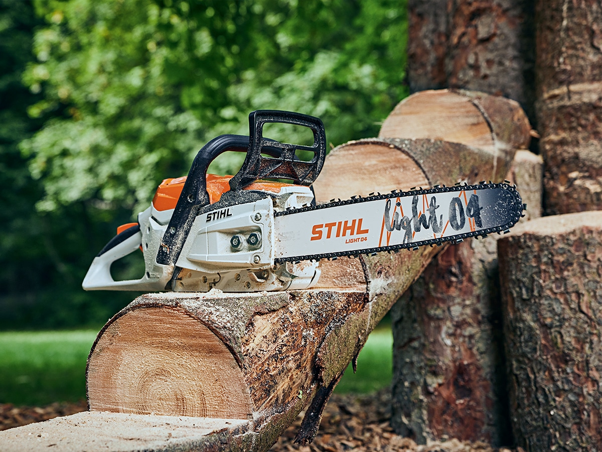 Worlds most powerful battery powered chainsaw