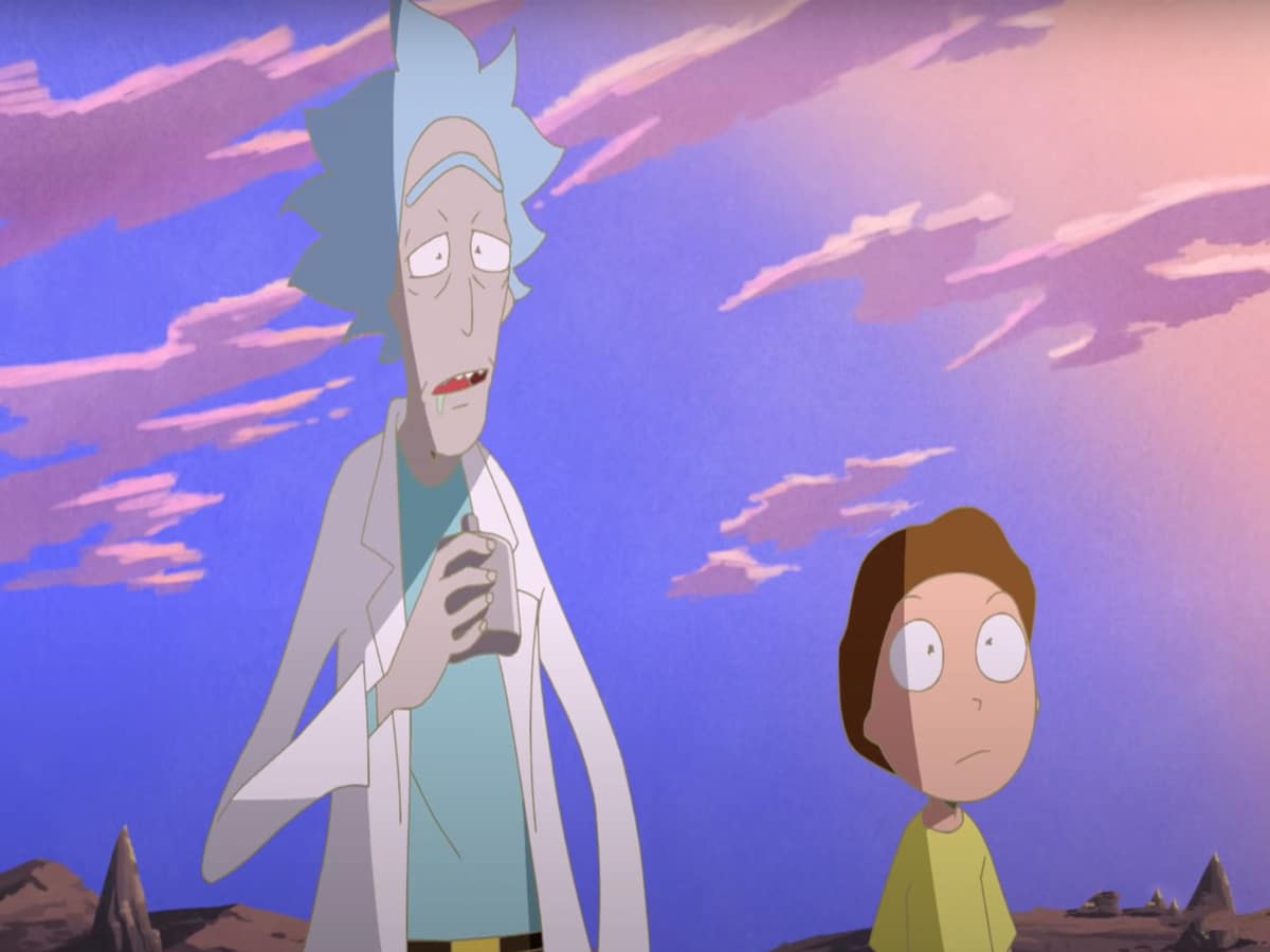 Rick and morty anime