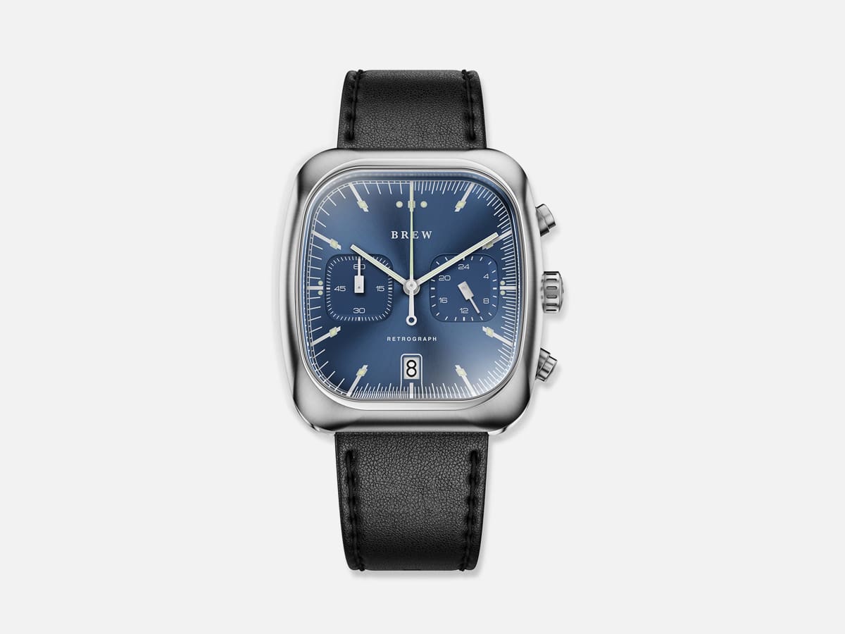 Product image of Brew Watch Co. Retrograph Cobalt