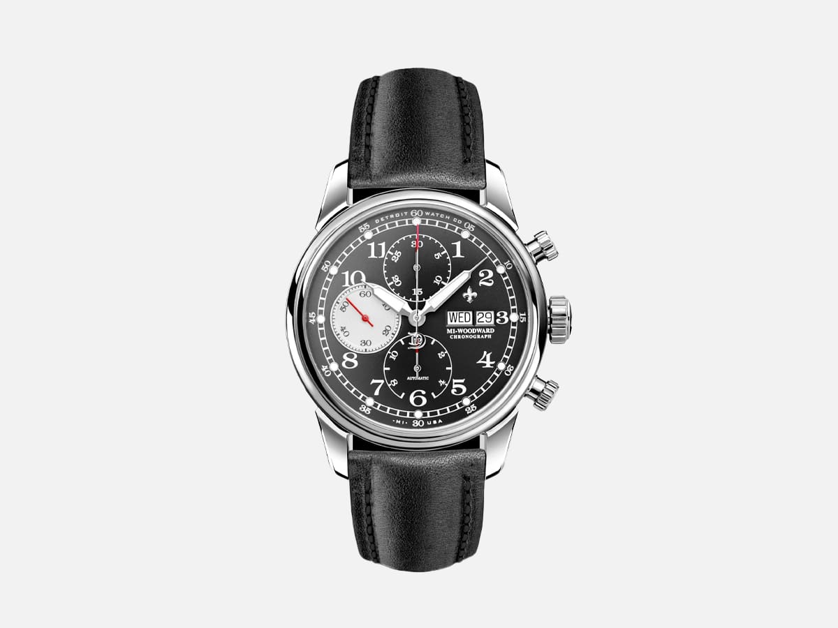Product image of Detroit Watch Company 44mm M1-Woodward® Graphite