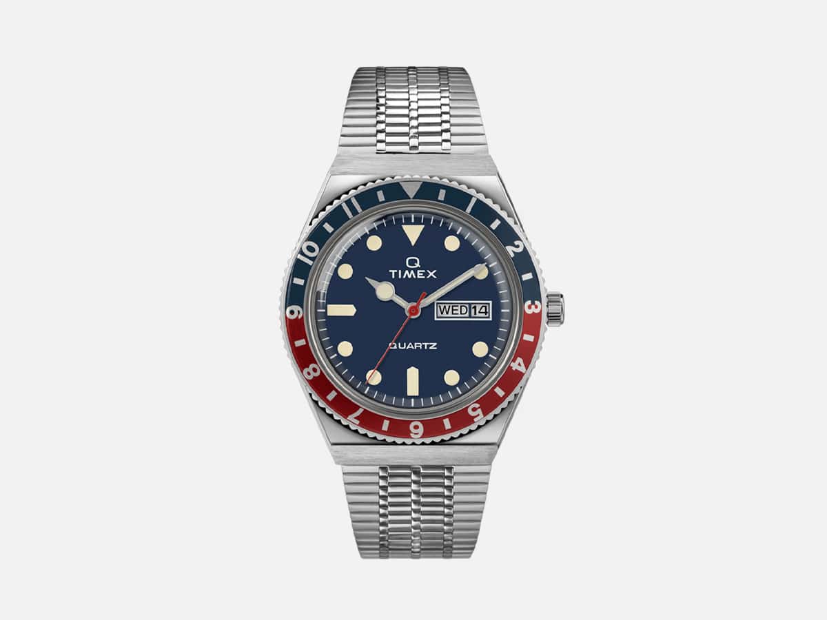 Product image of Q Timex Reissue 38mm Stainless Steel Bracelet Watch