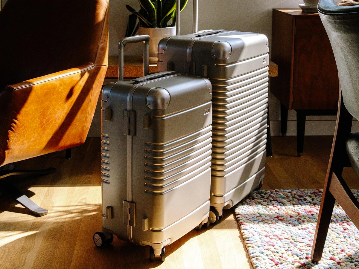 Arlo Skye aluminium luggage