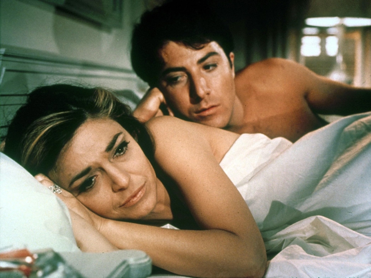 Dustin Hoffman and Anne Bancroft in ‘The Graduate’