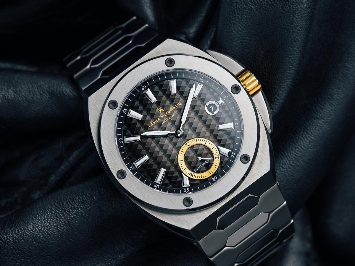 Creux Automatiq silver watch