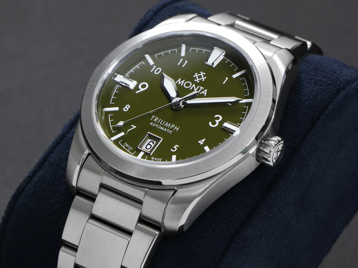 Monta silver watch