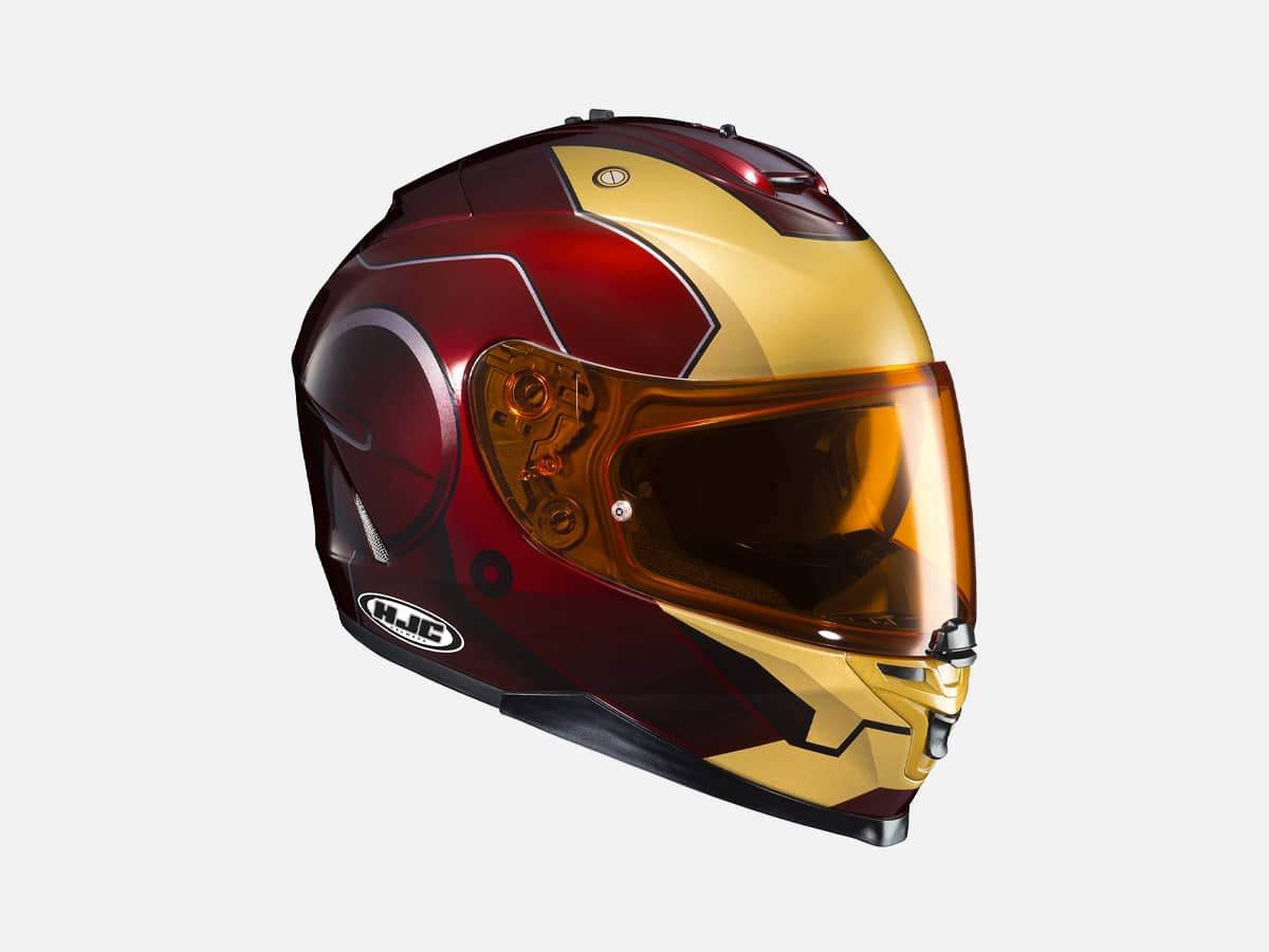Product image of HJC Helmets Marvel IS-17 Unisex-Adult Full Face Ironman Street