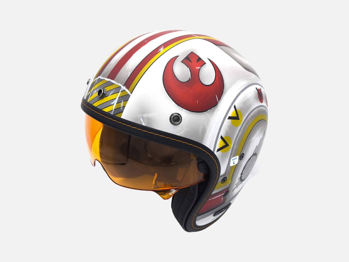Product image of HJC IS-5 X-Wing Fighter Pilot Motorcycle Helmet