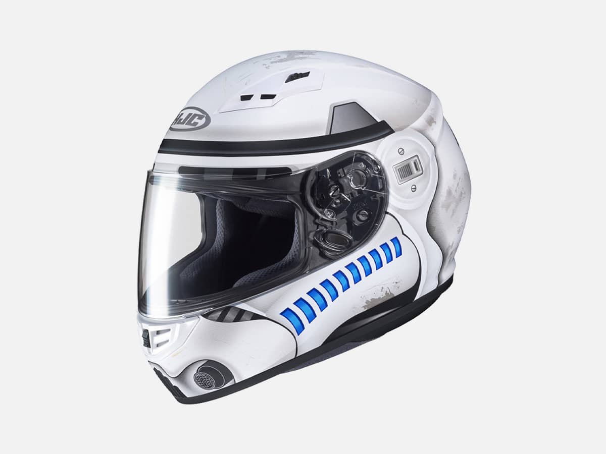 Product image of HJC Star Wars Storm Trooper Full Face Motorcycle Helmet