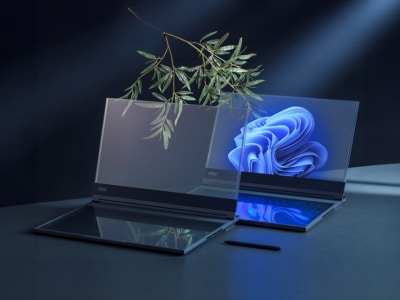 Lenovo Project Crystal Concept is a Laptop You Can (Almost) See Through