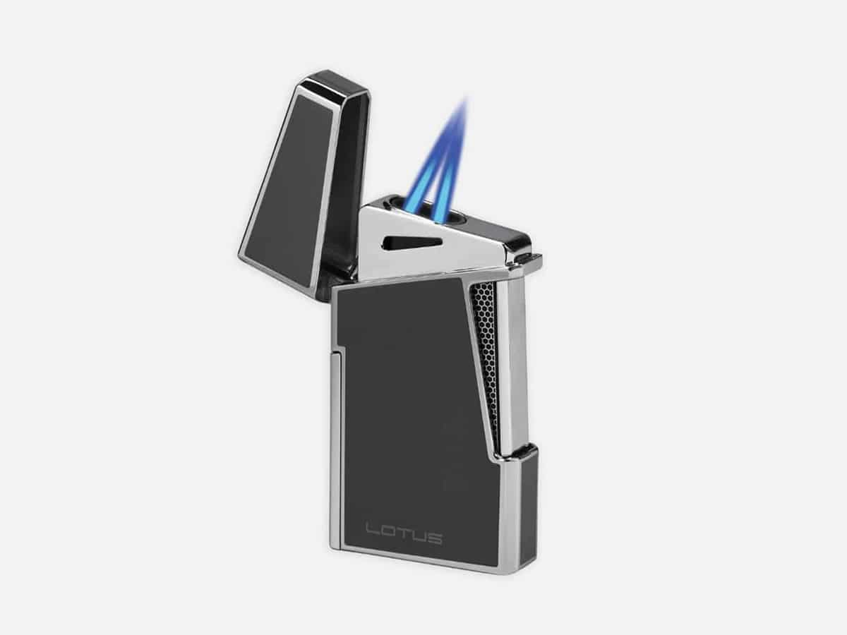 Product image of Lotus 48 Apollo Blue Lacquer Cigar Lighter