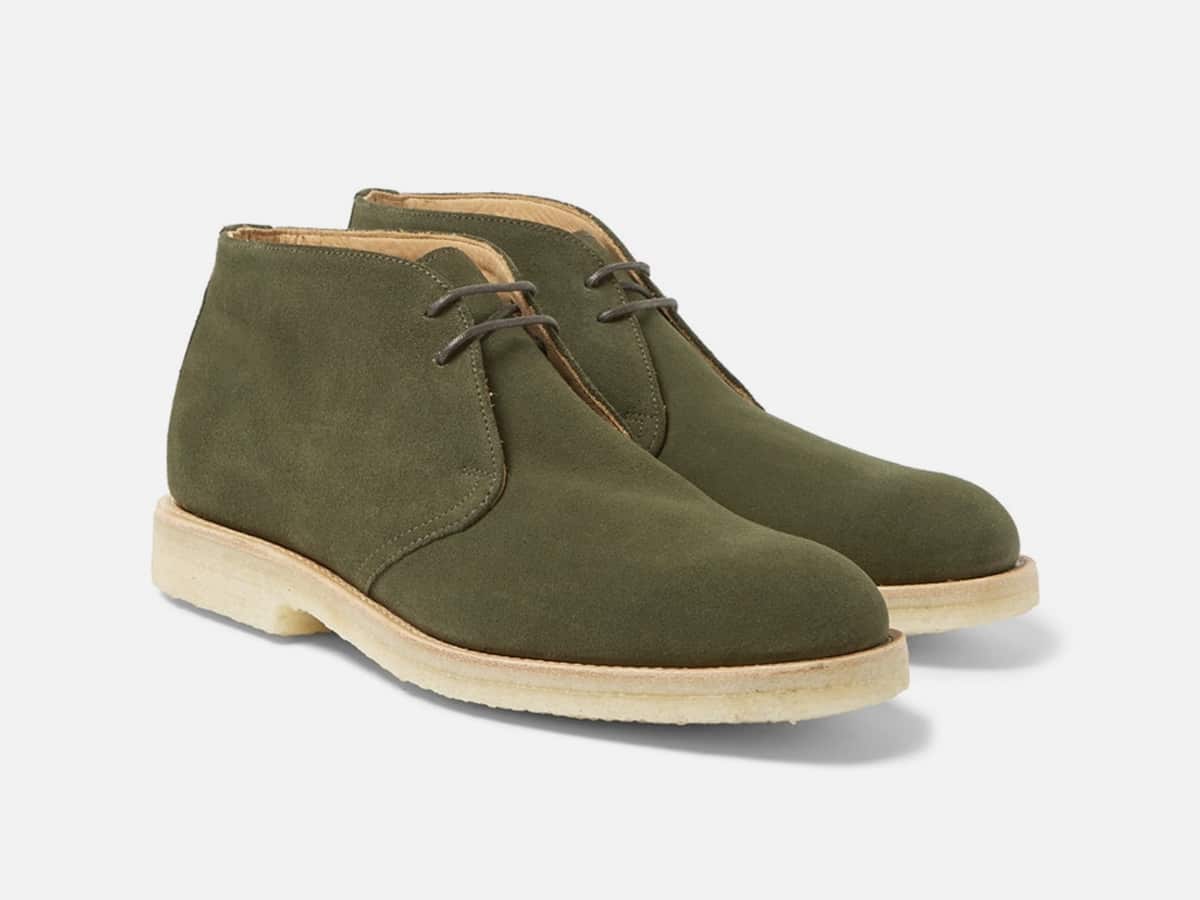 Product image of Mark McNairy Crepe-Soled Suede Desert Boots