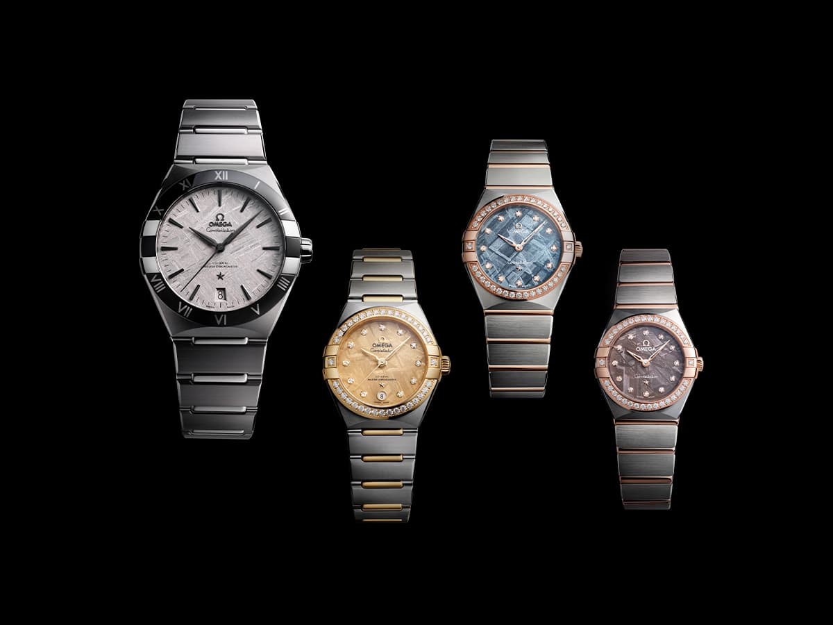 OMEGA Constellation Meteorite collection | Image: OMEGA