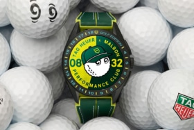 TAG Heuer Connected Calibre E4 45MM x Malbon Golf Edition | Image: TAG Heuer