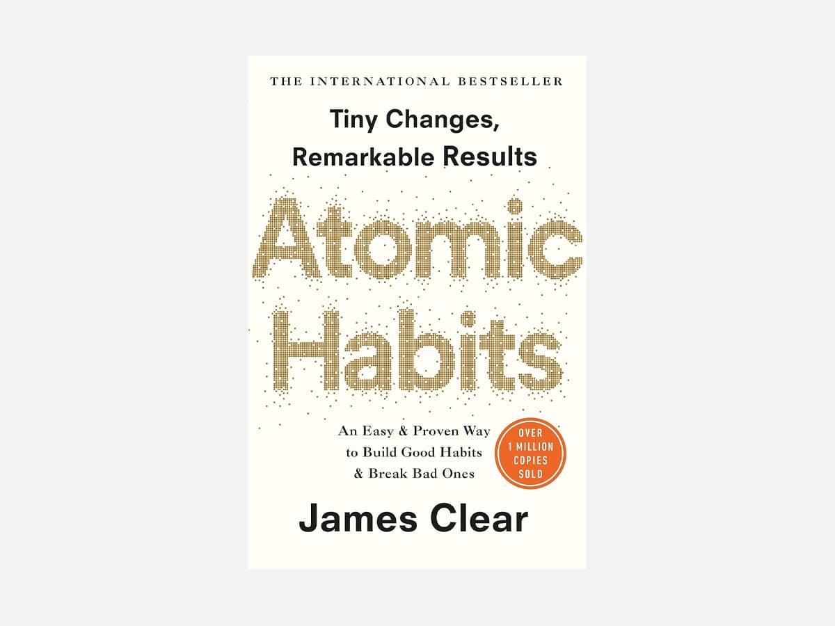 'Atomic Habits' book cover