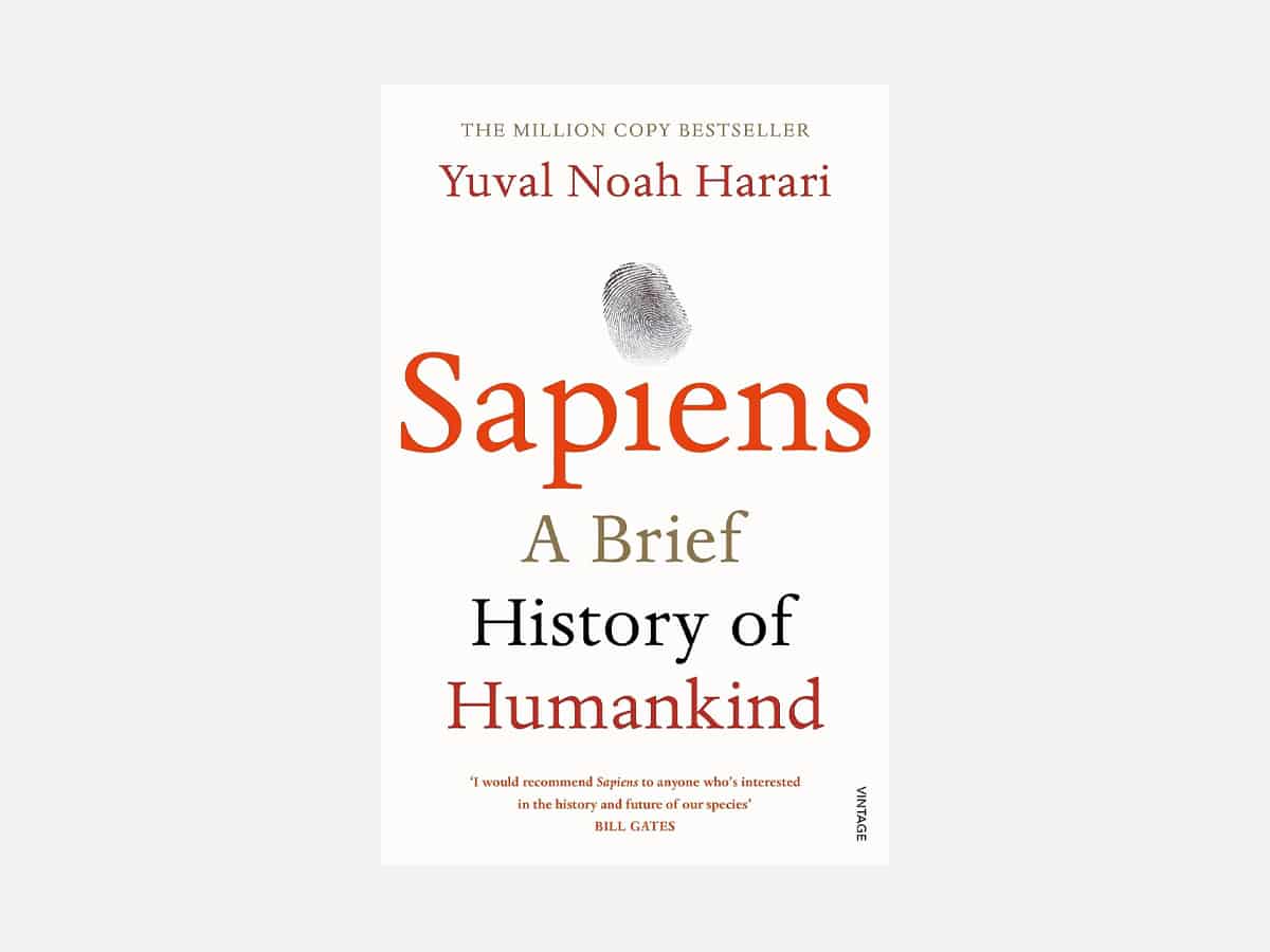 'Sapiens' book cover