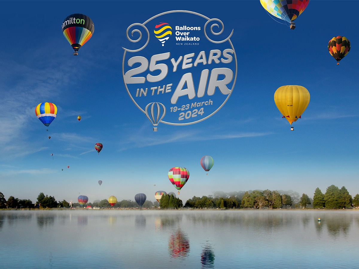 Balloons Over the Waikato Celebrates 25 Years | Image: Balloons Over the Waikato