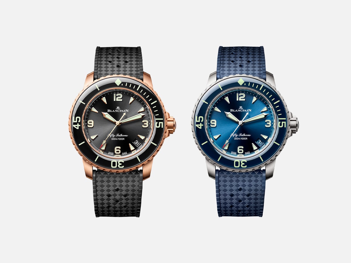 Blancpain Welcomes New Fifty Fathoms Models | Image: Blancpain