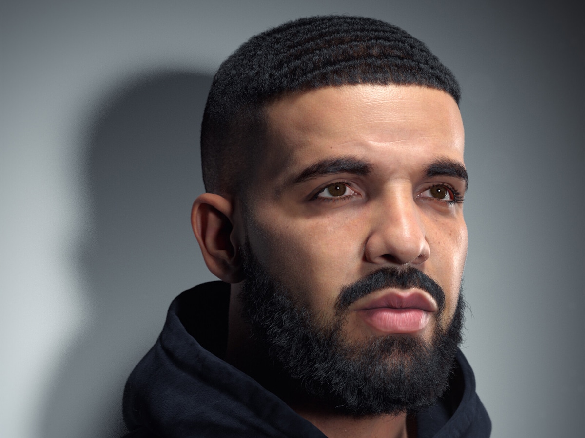 There's a Reason Drake's Heart Hairstyle Looks a Little Different: 