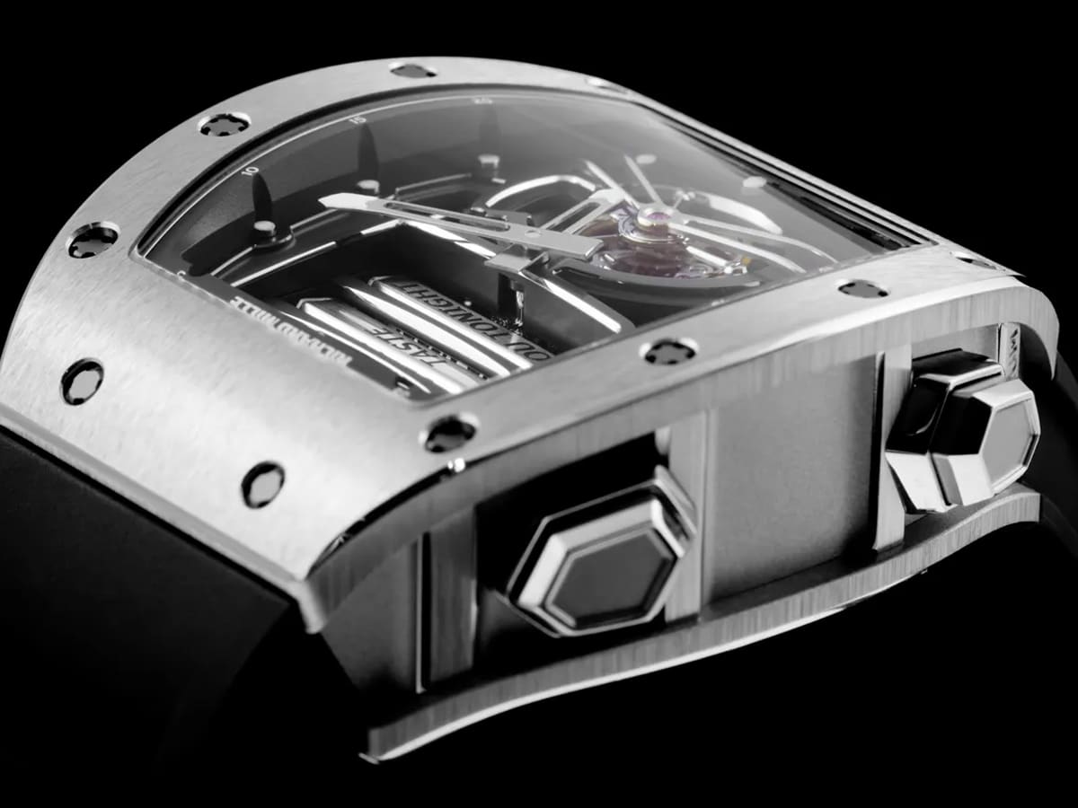 Dial of Richard Mille RM 69 close up