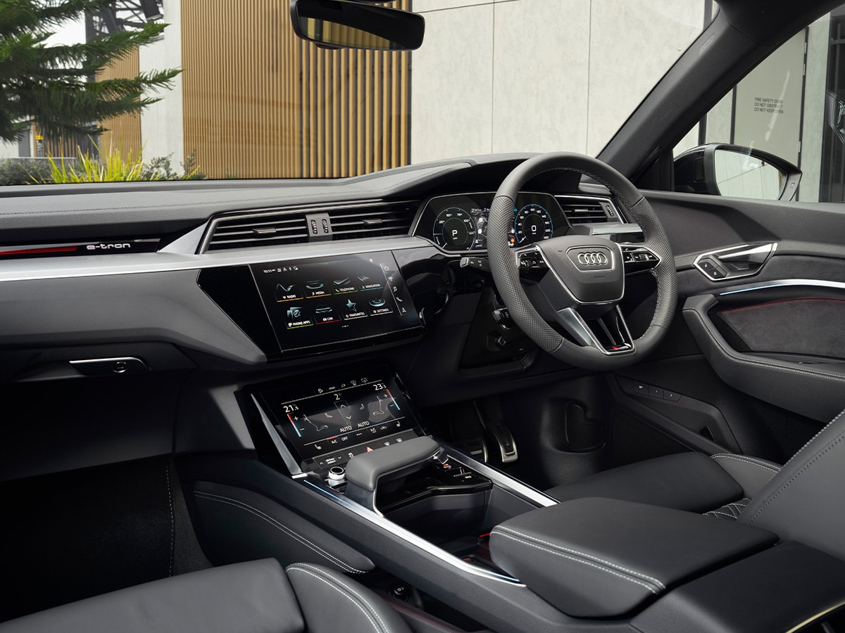 Audi q8 e tron 55 launch edition interior