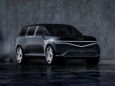 Genesis Neolun Concept is a Futuristic Electric SUV With Coach Doors