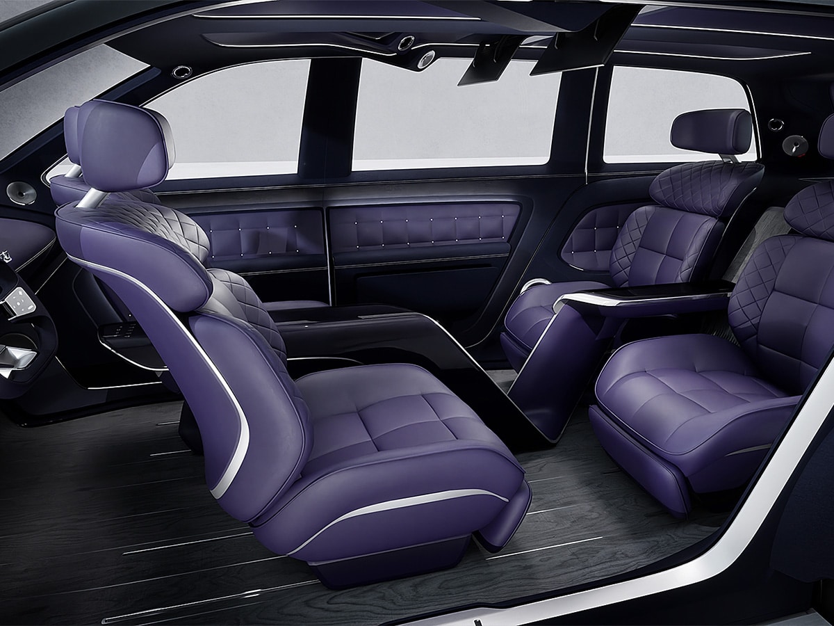 Genesis neolun concept rear seats