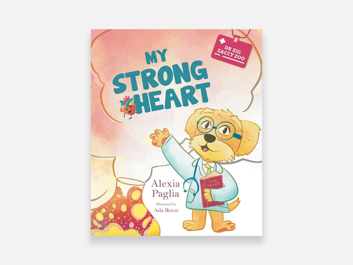 New children's book 'My Strong Heart' encourages Aussies to talk with their kids about heart health | Image: Amazon