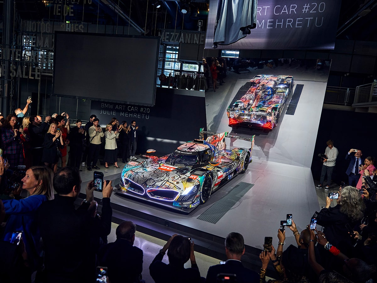 Here's How the 20th BMW Art Car Unveiling in Paris Went Down | Man of Many