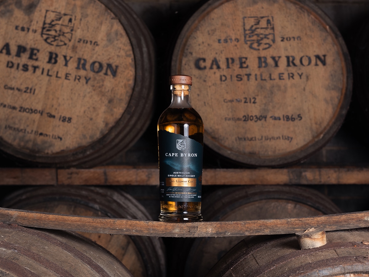 Mac. Liqueur Cask Single Malt Whisky | Image: Cape Byron Distillery