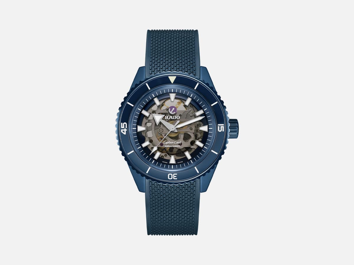 Rado Captain Cook High-Tech Ceramic Late-Night-Blue | Image: Supplied