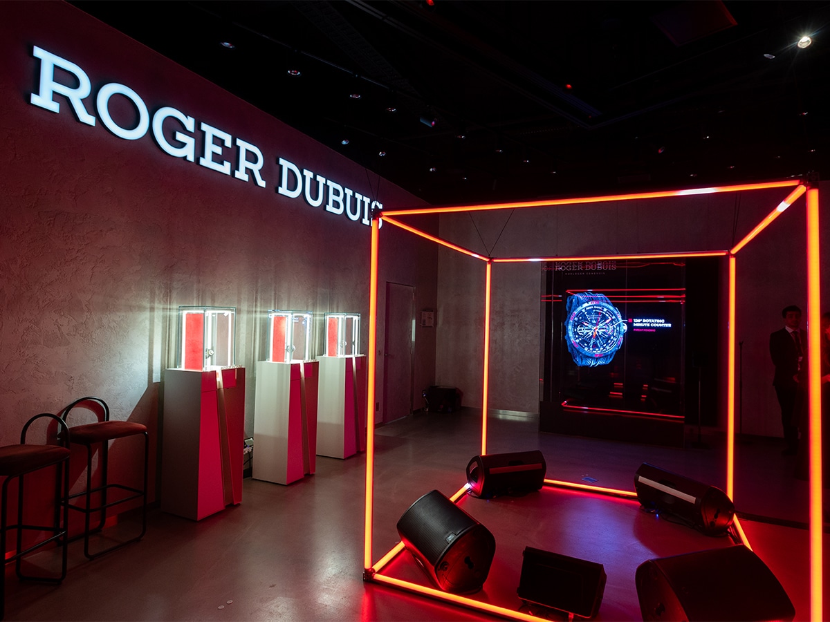 Roger Dubuis launch Chronographs in Sydney | Image: Neoteq