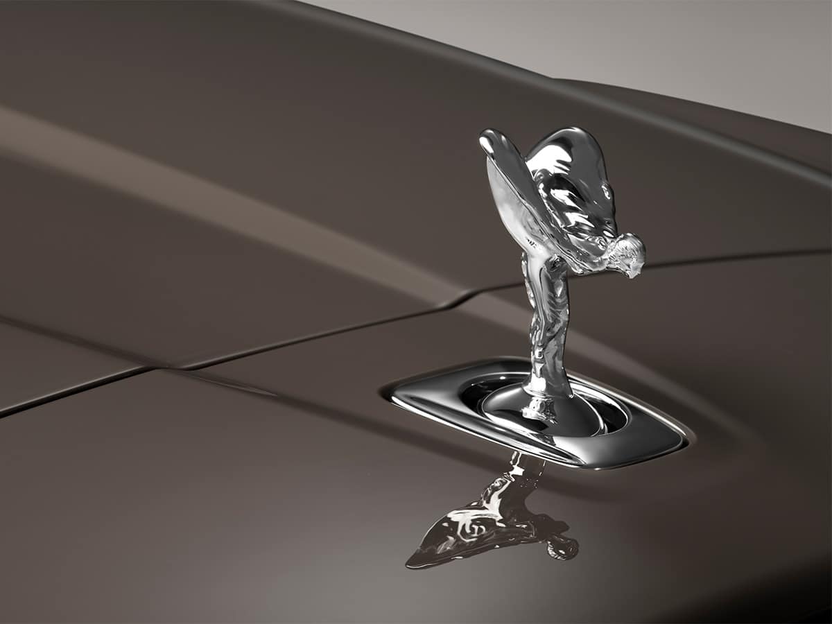 Rolls royce cullinan series ii spirit of ecstasy