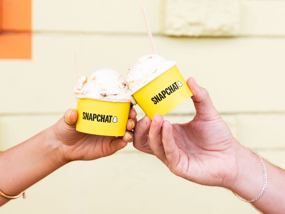 Snapchat is Serving Up FREE Gelato Messina on Mates Day | Image: Snapchat