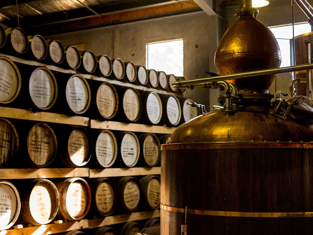 The Sullivan's Cove distillery is in the process of getting a facelift | Image: Supplied
