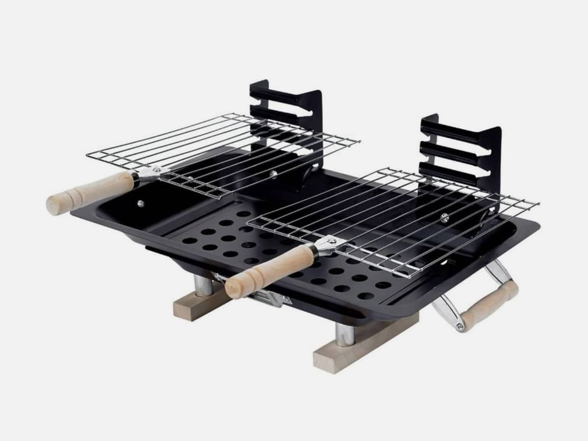 Product image of DINY Home & Style Hibachi Charcoal BBQ Grill