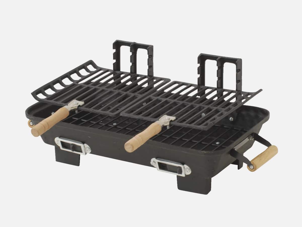 Product image of Marsh Allen Cast Iron Hibachi Charcoal Grill