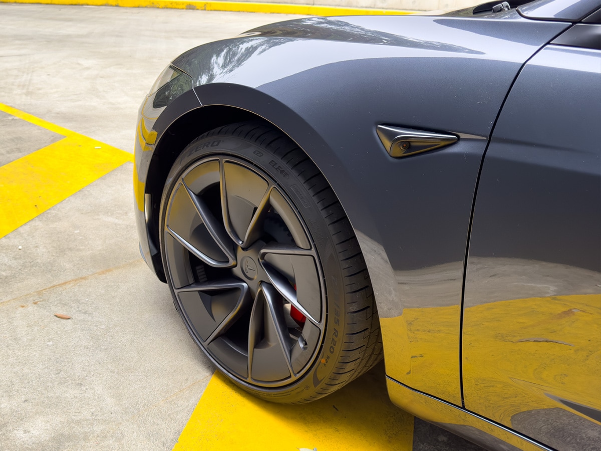 Tesla model 3 performance front wheel