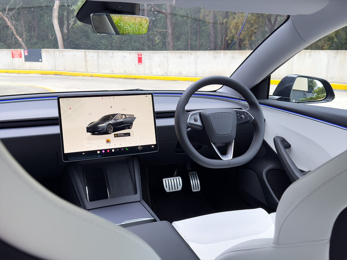 Tesla model 3 performance interior 1