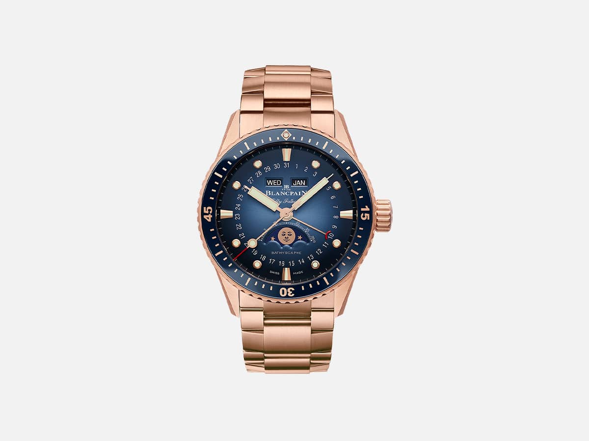 Blancpain Fifty Fathoms Bathyscaphe Quantième Complet | Image: Blancpain