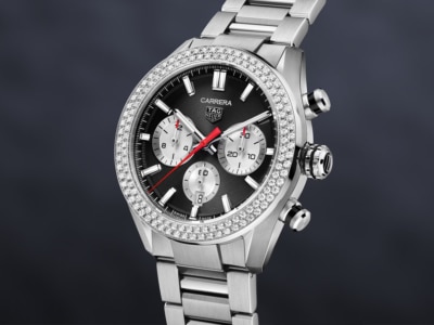 TAG Heuer's New Diamond-Encrusted Carrera Chronograph is Dazzling But Perplexing