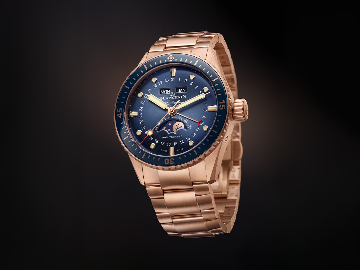 Blancpain Fifty Fathoms Bathyscaphe Quantième Complet | Image: Blancpain