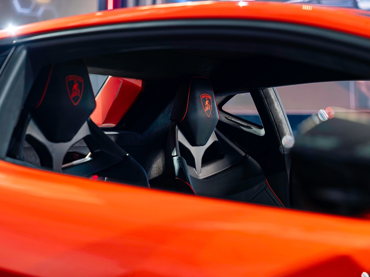 Lamborghini temerario in sydney interior